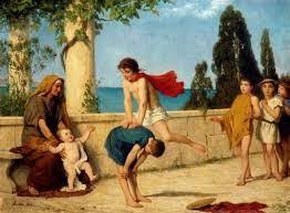 Олімпійські ігри проводилися ще до 394 р., коли, як вважають були проведені останні ігри в історії стародавньої греції. Test Na Temu Olimpioniki