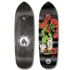 Black Label Jason Adams Beer Roses Punk Point Xl Black Stain Skateboard Deck In 2020 Black Label Skateboard Decks Black Stains