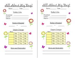 These preschool printables are different Toddlers Daily Care Sheets Worksheets Teaching Resources Tpt