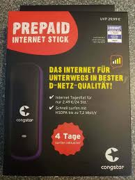 Congstar freischalten so schalten sie ihre sim karte frei congstar simkarte. Congstar Prepaid Internet Stick Ohne Sim Karte Neu Mobiles Internet Aus Dem Ebay De Preisvergleich Bei E Pard