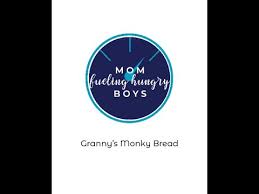 Carefully drizzle the mixture over the rolled dough balls in the bundt pan. Granny S Monkey Bread Recipe Youtube