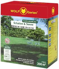 Kostenlose lieferung für viele artikel! Wolf Garten Premium Rasen Schatten Sonne Lp 200 3820050 Amazon De Garten