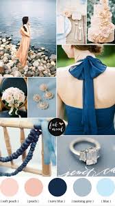 Navy Blue And Peach Wedding Colour Combinations Fabmood Com Blue Peach Wedding Wedding Colors Blue Wedding Color Palette