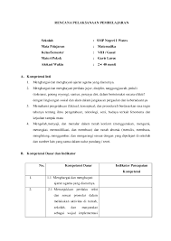 Check spelling or type a new query. Doc Rencana Pelaksanaan Pembelajaran Sekolah Smp Negeri 1 Wates Mata Pelajaran Matematika Kelas Semester Viii Gasal Materi Pokok Garis Lurus Alokasi Waktu 2 40 Menit Wardani Rizki Academia Edu