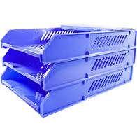 Smart Plastic File Tray with Pen Tray S423 | 3 Layers
