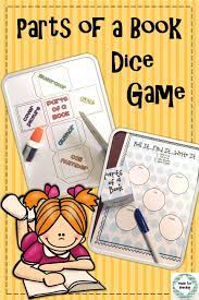 Create A Center For Practicing Parts Of A Book And Story Elements For The Library Or Classroom Library Lesson Plans Library Skills Kindergarten Library
