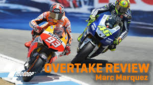 On the front of his bike, marquez preferred to use the hard options on the first and last attempts, and the medium compound on the second try. Marc Marquez Overtake Review Youtube