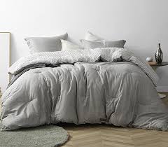 Which size is best for. Unique Gingham Gray Designer College Comforter Cozy Cotton Twin Xl Bedding For Dorm Bed