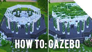 The Sims 4 How To Build A Gazebo Youtube