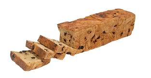 How many calories are in one slice of whole wheat bread: 32 Oz Cinnamon Raisin Bread 1 Slice Alpha Baking Company Inc