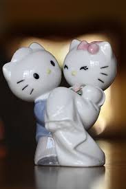 Wedding Cake Topper Eeeee Hello Kitty Wedding Hello Kitty Cake Wedding Cake Toppers