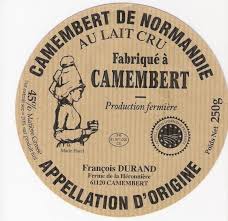 Fromagerie Durand Camembert De Normandie Camembert Fromage Camembert