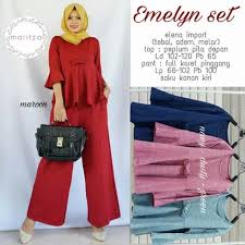 Gaya busana yang satu ini cukup simple dan anti ribet. Pin Di Model Baju Muslim