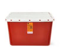 Medline Large Biohazard Containers | Medline