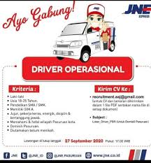 Lowongan kerja jne express terbaru 2021. Loker Driver Jne Solo Loker Driver Bank Di Solo Lowongan Kerja Terbaru 2016