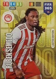 Rúben afonso borges semedo is a portuguese professional footballer who plays for greek club olympiacos as a central defender or a defensive. Ruben Semedo Olympiacos Fifa 365 2020 Adrenalyn Xl Card Le Rse