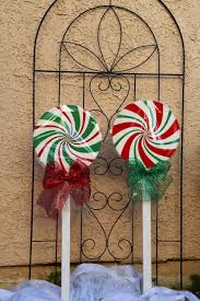 Large Christmas Lollipop Yard Decorations Christmas Lollipops Gingerbread Christmas Decor Candy Christmas Decorations