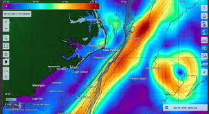 First mapped by benjamin franklin in 1769, modern maps showing the full extent and . North Carolina Outer Banks Offshore Fishing Maps