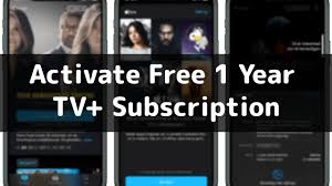 How To Activate Free One Year Apple Tv Subscription Youtube