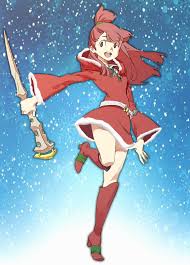 Christmas Akko Is Here Littlewitchacademia Anime Witch My Little Witch Academia Little Witch Academy