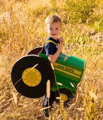 DIY Tractor Cardboard & Duct Tape Kids Costume — em victory studio