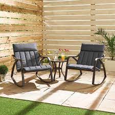 Rio Rocking Bistro Set Therange Co Uk In 2021 Modern Patio Design Small Patio Furniture Outdoor Furniture Sets