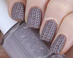 Create the coolest winter nails with this easy knit look using 3d gel. Sweater Nails Sweater Nails Nail Stamping Nails