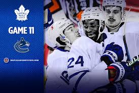 Get the canucks sports stories that matter. Toronto Maple Leafs Vs Vancouver Canucks Game 11 Preview Projected Lines Tv Info Maple Leafs Hotstove