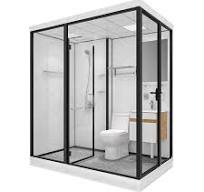 Hotel Portable Luxury Building Standing Showers Prefabricated Modular Portable Shower Rooms Small Prefab Bathroom Pods