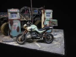 no gas today mad max diorama 1 24 scale by thomas 1967er froese build for the 2nd mad max car contest on massive motorcycle model kits diorama car max