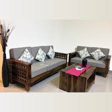 Stylish, economical, and comfortable, this sofa is built to last. Four Square Wooden Sofa Wooden Furniture