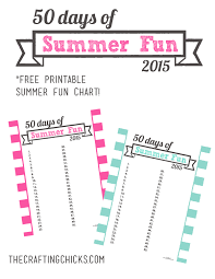 2015 Summer Fun Chart