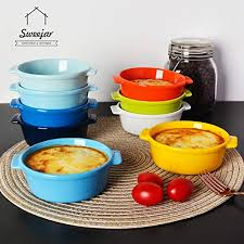 Check spelling or type a new query. Lagostina Stoneware Mini Casseroles Set Of 6 8 Ounce Mini Casseroles Perfect For Individual Souffles Soups Desserts Pastas Hot Assorted Colors Dishwasher Oven And Microwave Safe Buy Online