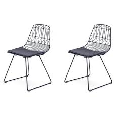 Wrought Studio Trond Dining Chair Wayfair Metal Dining Chairs Wire Dining Chairs Dining Chairs