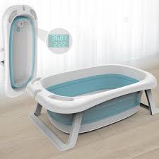Our baby bathtub is made from bpa free european standard pvc materials, which is soft and smooth to protect your baby's skin. Folding Baby Bath Tub Reclining Bath Barrel Newborn Bathtub Shower Thermometer Sale Banggood Com Arrival Notice Arrival Notice