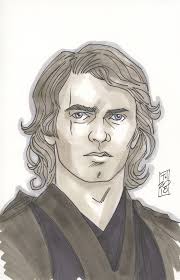 Anakin Skywalker Drawing Star Wars Poster Star Wars Art Art Drawings Sketches