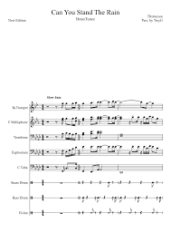 Become a better singer in only 30 days, with easy video lessons! Can You Stand The Rain Sheet Music For Trombone Tuba Trumpet Mixed Trio Musescore Com