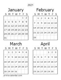 Use the free printable 2021 calendar to write down special dates and important events of 2021, use it on school, workplace, desk, wall, and. Download 2021 Printable Calendars