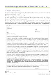 Suivez notre guide gratuit pour une lettre type et trouver un emploi. Lettre De Motivation Mutation Fonction Publique