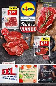 catalogue lidl 03 janvier 09 janvier 2018 lidl foire aux vins viande bovine