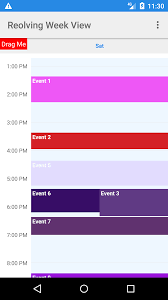 Github Jlurena Revolvingweekview An Android Widget With A Revolving Calendar Week View