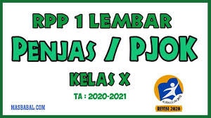 Kaldik, alokasi waktu dan promes tahun pelajaran 2021/2022 terbaru; Rpp Penjas Guru Jpg