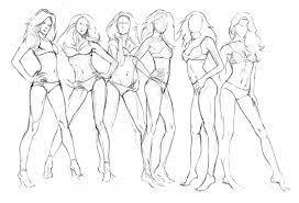If you want to take your drawing to the next level, make the body outlines for your female figures proportionally correct. Pin On Drawing Female Body
