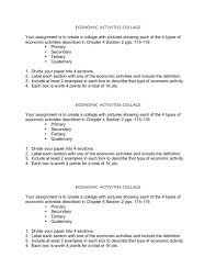 Social services, distribution services, services to companies and services to. Economic Activities Collage Worksheet For 11th 12th Grade Lesson Planet