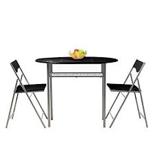 You know, the kind of events that have many guests. Innovareds Drop Leaf Table Folding Oblong Kitchen Dining Table Desk Folding Chair Set Black Buy Online In Dominica At Dominica Desertcart Com Productid 54421766