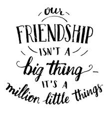 Friendship Hand Lettering And Calligraphy Quote Vector Image On Vectorstock Friends Quotes Bff Quotes Famous Friendship Quotes