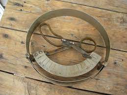 Antique Osborn Bros Hat Sizing Tool Ring Scissor Style Millinery Tool Vintage Millinery Millinery Hats Millinery