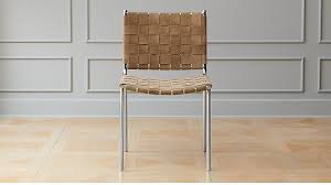 Suede kitchen & dining room chairs : Woven Brown Suede Dining Chair Dining Chairs Furniture Dining Chairs Dining Room Chair Cushions
