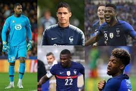 Le nombre de participations de l'équipe de france espoirs à une phase finale de l'euro (1988, 1994, 1996, 2002, 2006, 2019 et 2021). Euro 2021 De Foot La Liste Des Ultramarins Selectionnes En Equipe De Fran