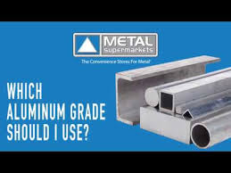 What Aluminum Grade Should I Use Metal Supermarkets